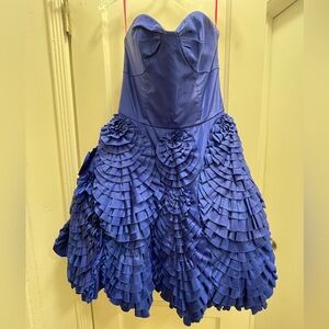 Betsey Johnson Vibrant Blue Dress